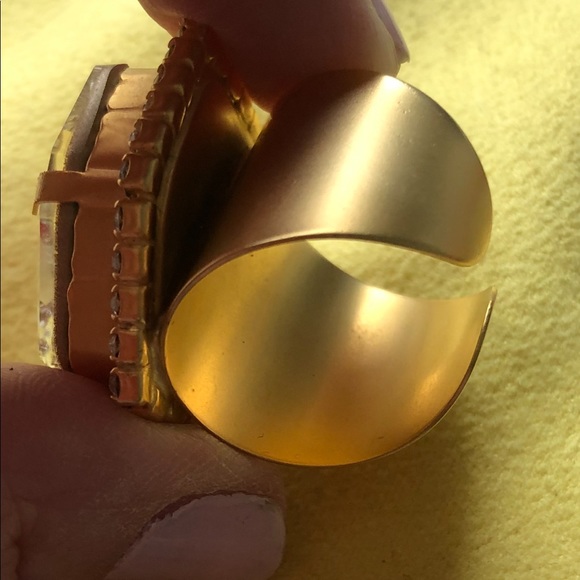 Statement crystal ring - Picture 5 of 5